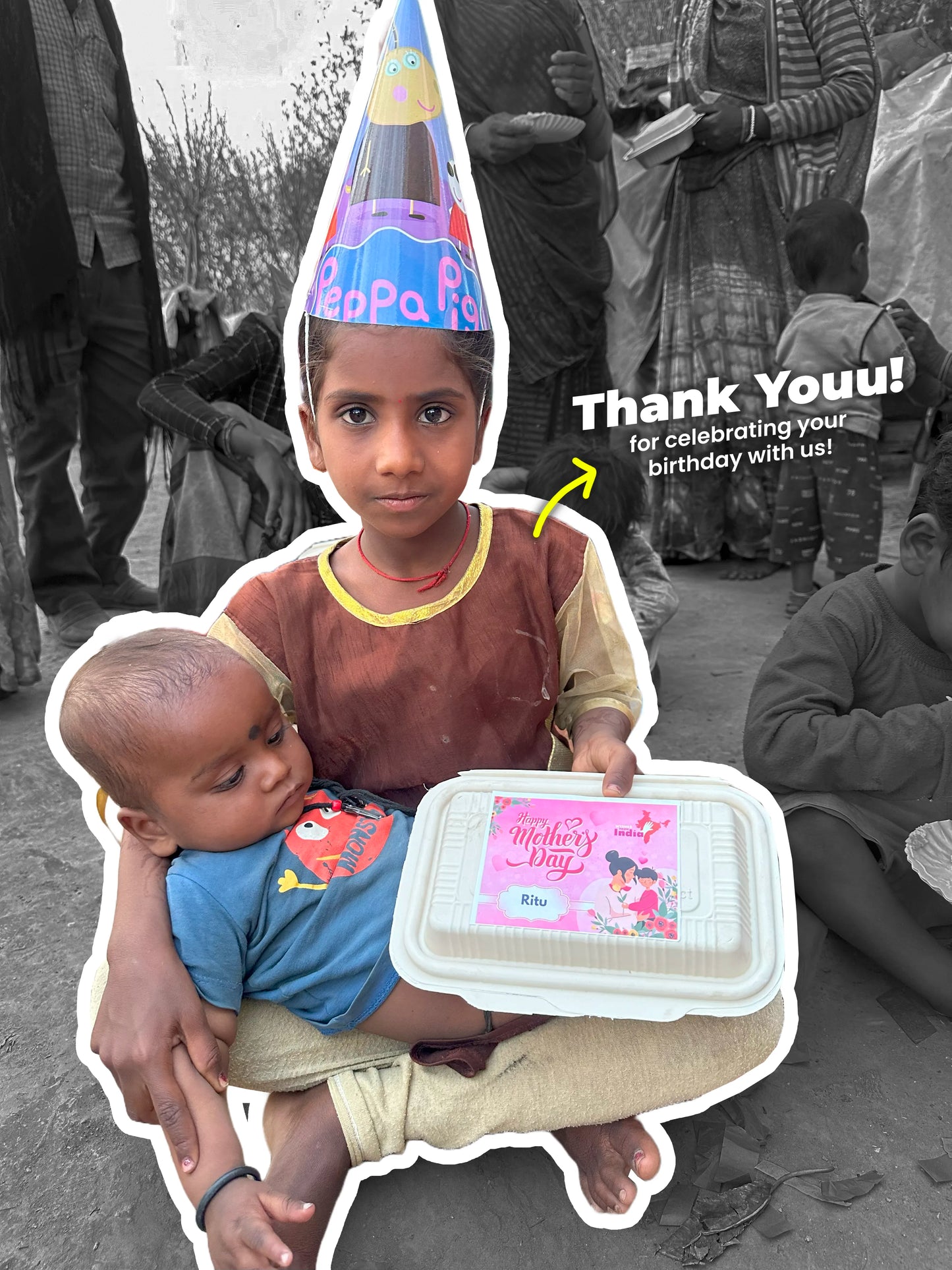 📽️ Celebrate Your Birthday With Less Fortunate. 🍛