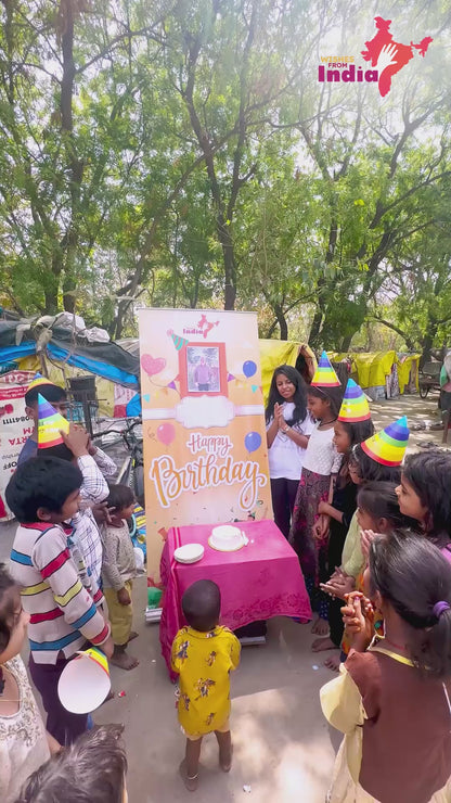 📽️ Celebrate Your Birthday With Less Fortunate. 🍛